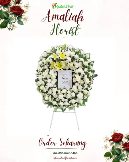 Krans Bunga Duka Sepauk